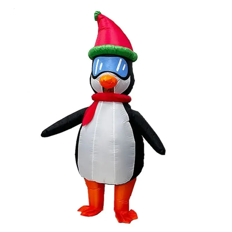 Inflatable Costume Penguin Air Blow-up Deluxe Halloween Costume - Adult Size