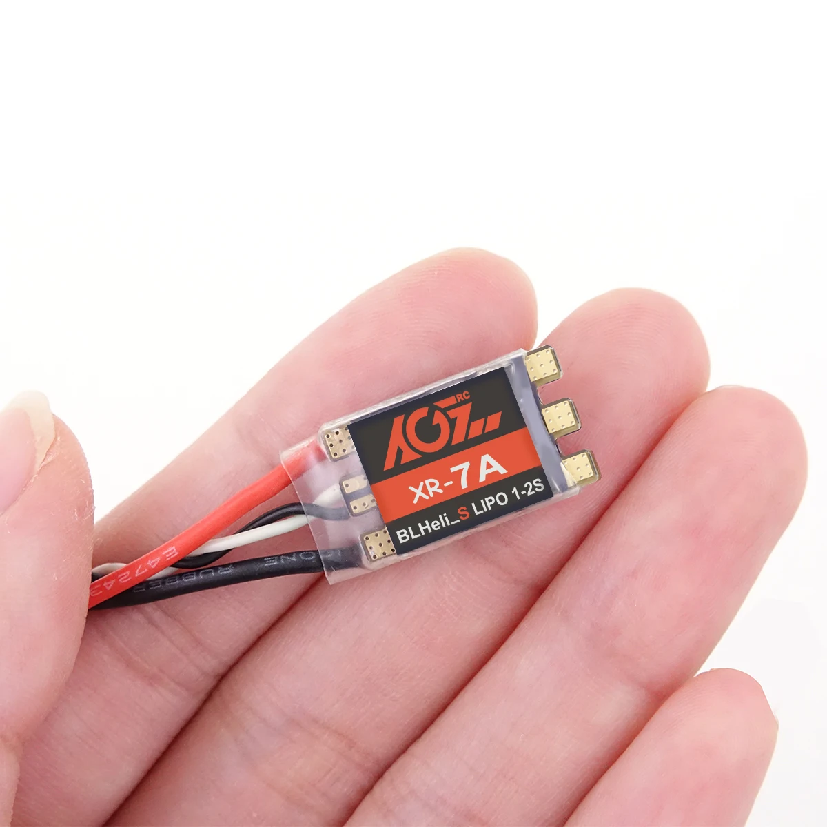 AGFRC XR-7A 1-2s Lipo BLHeli_S Brushless Micro Electronic Speed Controller 7A ESC For RC Quadcopter FPV Racing Dshot 600 300