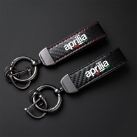 High-Grade leather Motorcycle Keychain Holder Keyring For Aprilia RSV4 RS660 Tuono 660 RSV1000/R Caponord 1200 Accessories