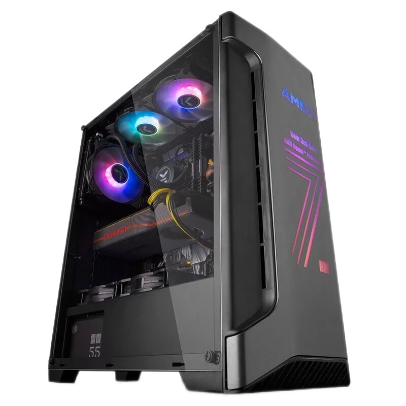 AMD R5 5600/5700X/RX6700 Game Assembly Desktop Computer Host PC