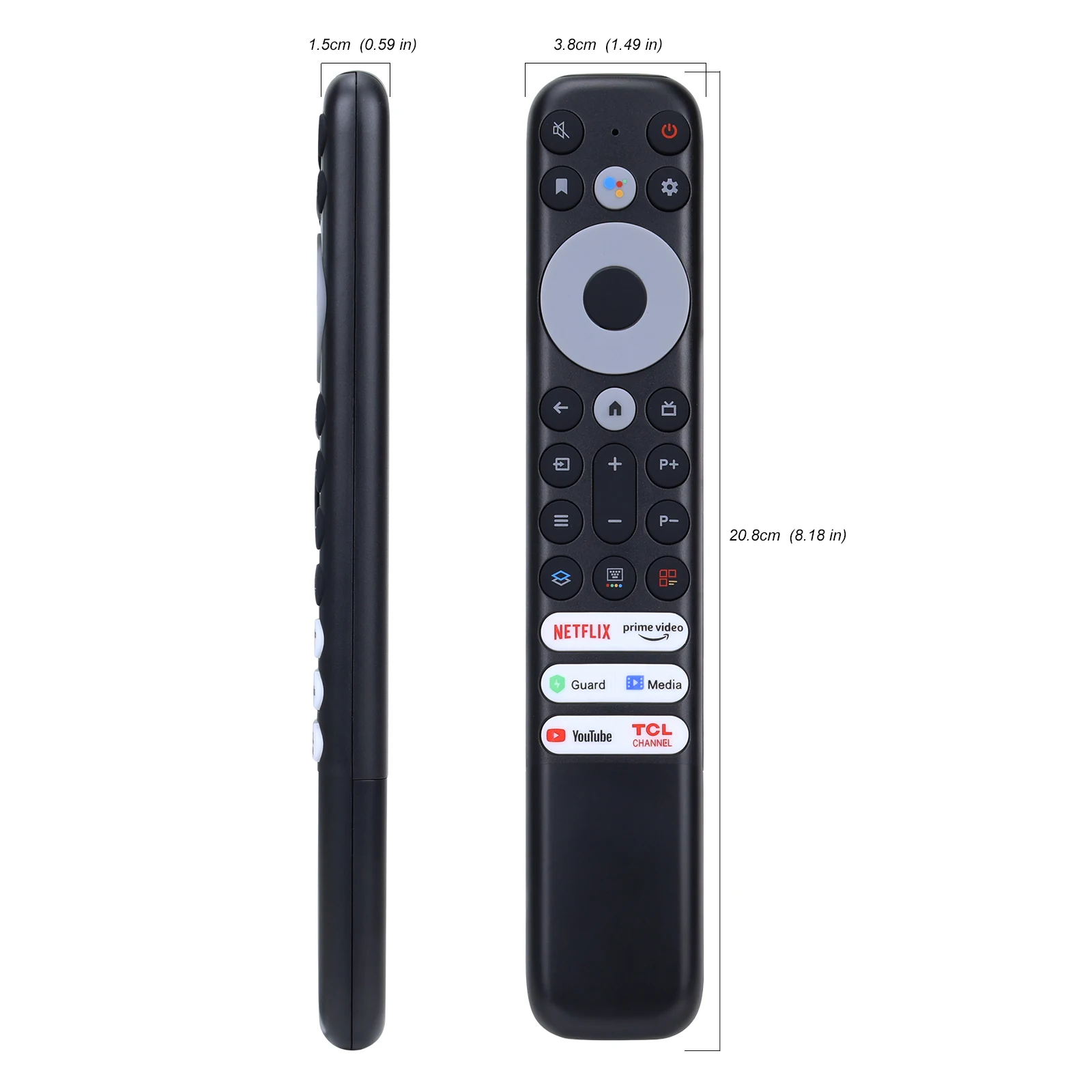 RC902V FMR1 Remote Control Replacement Fit for TCL Smart TV 43C639 65R635 75R635 43S446 32S60A 42S6500 65P735K 55C635Kno voice