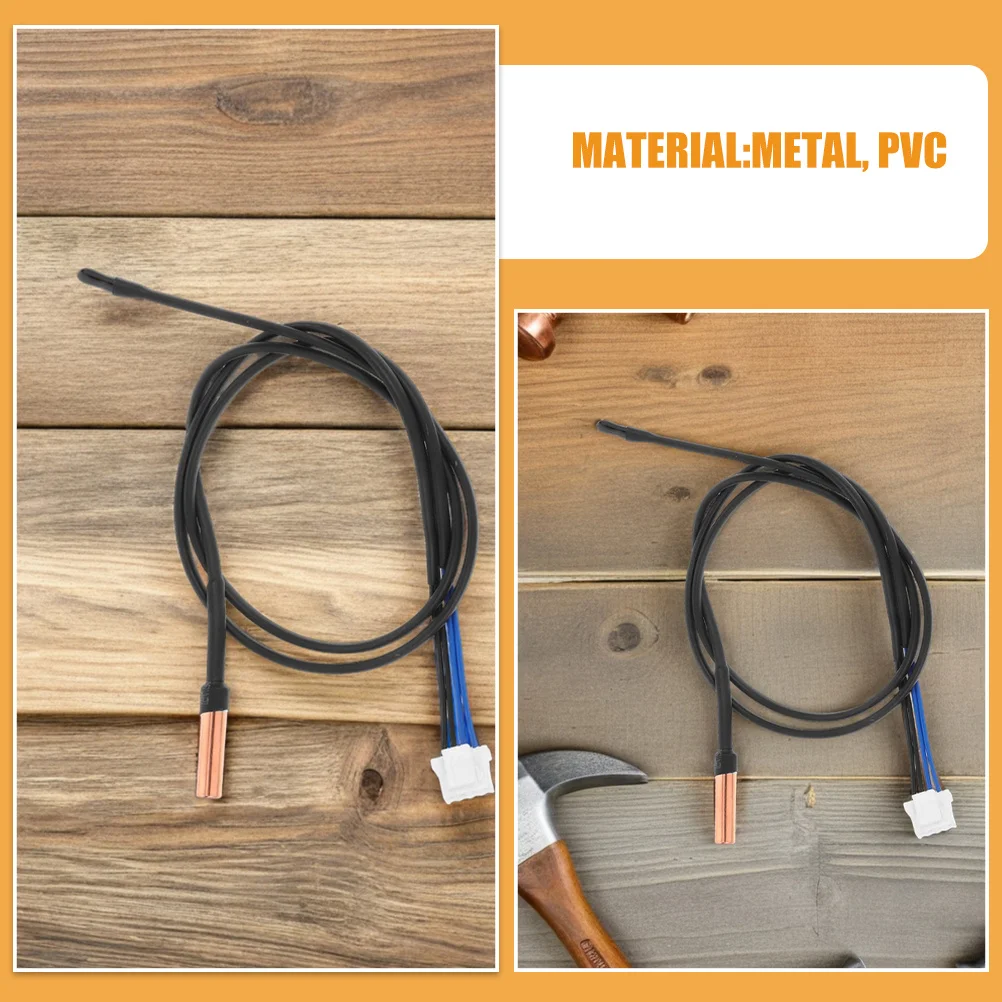 Sonda termistore epossidico 5K temperatura condizionatore d'aria 2 pezzi per temperatura di sostituzione del sensore CA testa termica Hvac