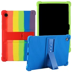 Silicon Cover Case For Samsung Galaxy Tab A9 Plus A8 A7 S6 Lite A 8.0 10.1 10.4 10.5 11 inch Tablet Shockproof Protector Funda