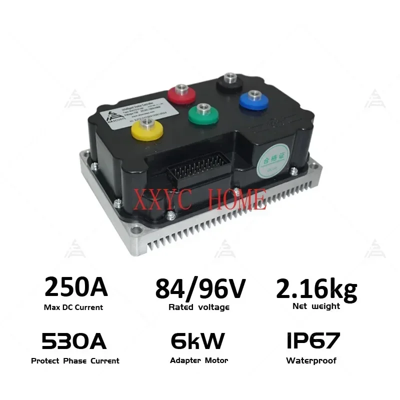 

Controller Fardriver ND84530/ND96530 530A High Power Electric Motorcycle and Ebike Controller with USB Cable