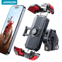 Joyroom 360° Rotation Motorcycle Phone Holder Bike Phone Holder Bicycle Phone Mount Handlebar Phone Clamp for Motorcycle Bike