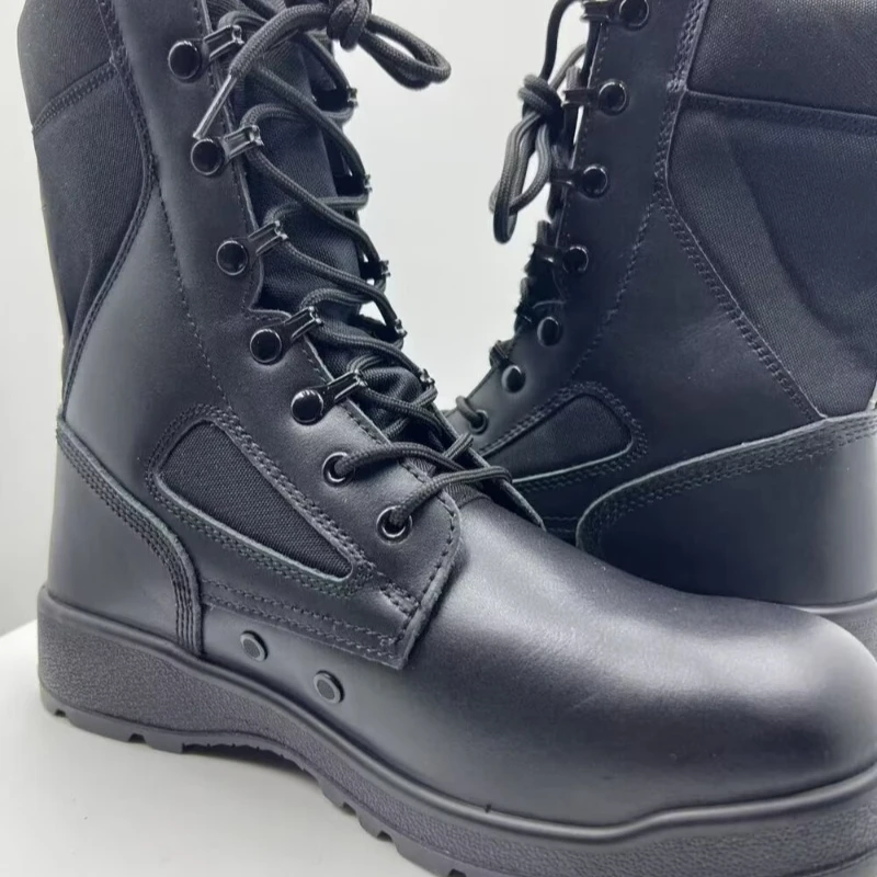 

High Quality Outdoor Hiking Shoes Men Lacing LeatherMountain Climbing Footwear Man Comfortable Trekking Hiking Shoe for Mens