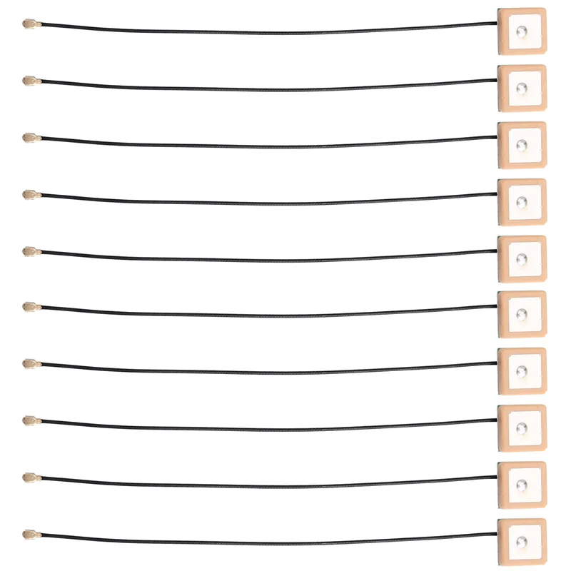 Mini GPS Antenna Active 15X15x6.5Mm 50 Ohm IPX Interface Navigation Cable For Drone For Car Tracking