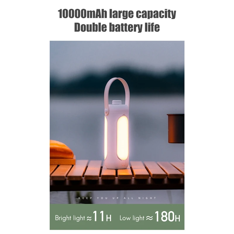 Luzes de acampamento ao ar livre quentes super brilhantes luzes atmosfera à prova dwaterproof água longa vida atmosfera luzes acampamento