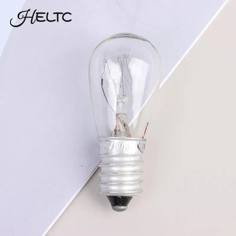 10/15/20/25W E14 Oven Light Bulb Halogen Oven Refrigerator Lamp High Temperature Resistant Safe Dryer Microwave Light Bulb