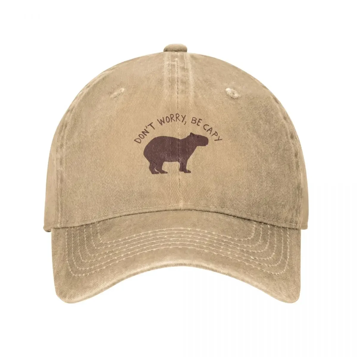 

Funny Animals Capybara Men Women Baseball Caps Distressed Washed Hats Cap Vintage Outdoor Workouts Adjustable Fit Snapback Cap