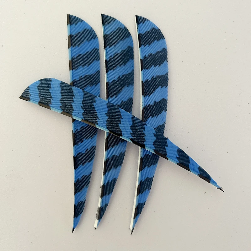 50 Pcs 4 inch Archery Carbon Arrow Fletching Turkey Feather Right Wing for Bow Arrow Feathers Vanes