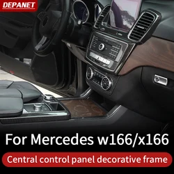 Stainless steel fiber Trim for Mercedes GLE W166 350 450 500e gls w167 450 500 550 gl w167 ml w166 decoration accessories