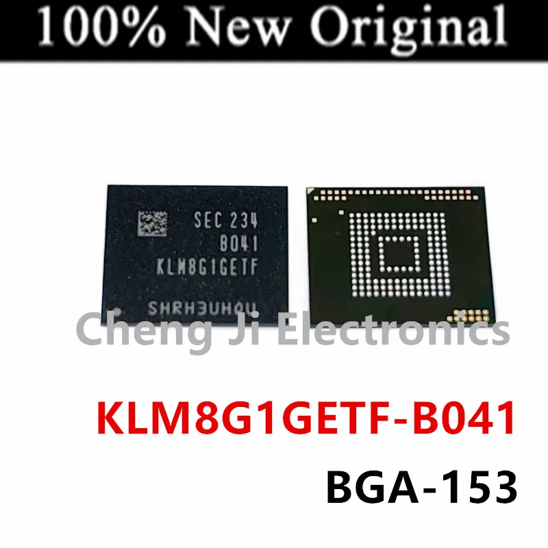 5PCS/Lot KLM8G1GETF-B041 KLM8G1GETF KLM8G1GETFB041 FBGA-153 New original EMMC memory KLM8G1WEPD-B031 KLM8G1WEPD