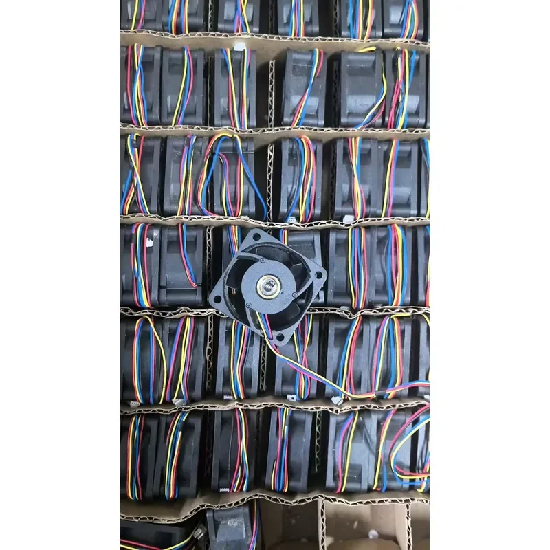 for Original 4020 Four Wire Copper Sleeve Double Ball Bearing Cooling Fan 12V 0.15A 40mm x 40mm x 20mm DC Brushless