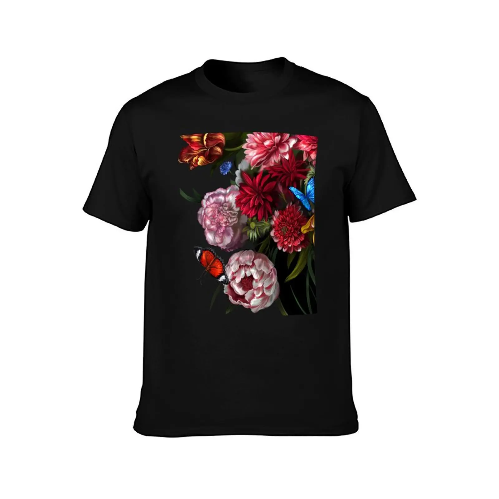paradise.corrupt_section.B T-Shirt Summer Casual Cotton Tee Oversized Streetwear Tops Vintage Graphic Print Unisex Men Women