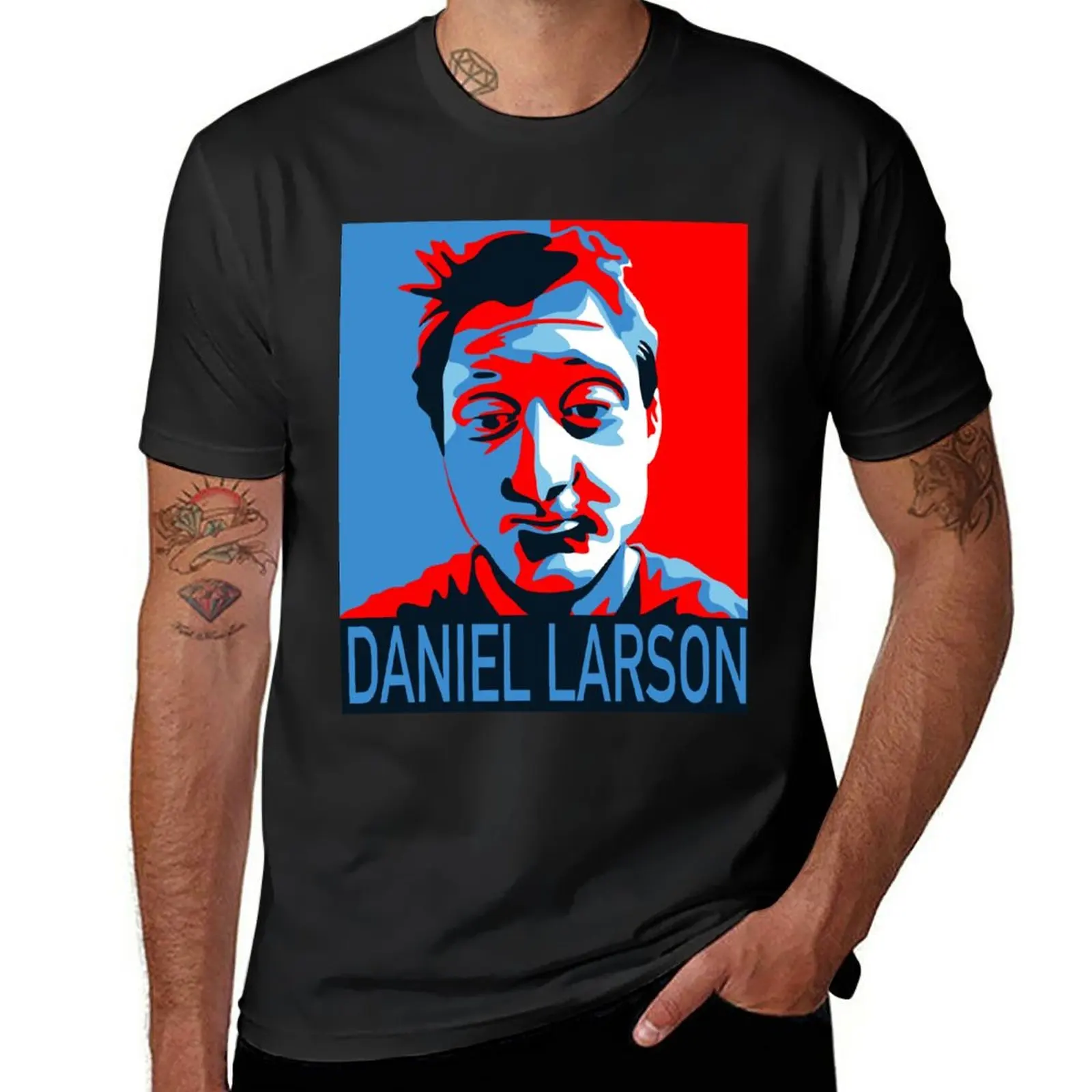 New Vintage Retro Daniel Larson for President Gift For Mens Womens T-Shirt man clothes Tee shirt plain t shirts men