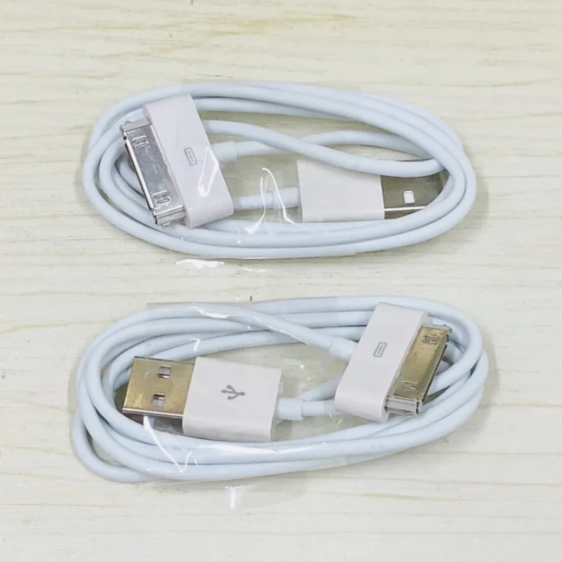 1M 1.5M 2M 30 Pin USB Cable for iPhone 4S 4 3GS iPad 1 2 3 iPod Nano itouch Charger Cable Fast Charging Data Sync Adapter Cord