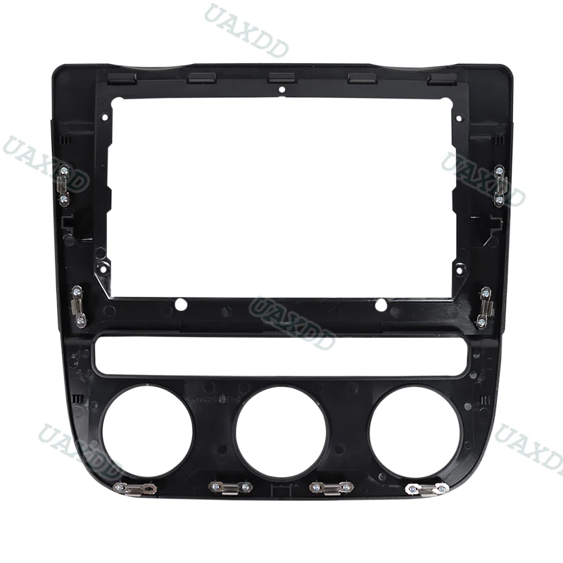 For VW Sagitar MK5 GOLF5 10 .1inch Din Car Radio Plastic Fascias Panel Dashboard Frame Installation GPS CD Android  Playe cables