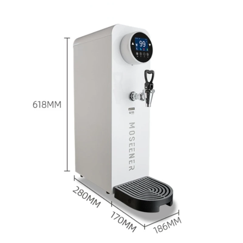 Máquina de água fervente comercial da loja de chá do leite da máquina da água, café automático pequeno do calefator de água 3000w