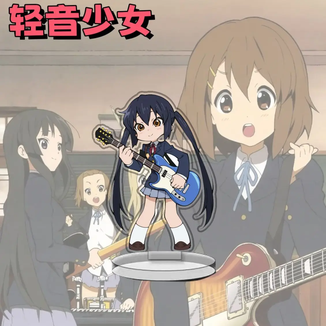 ك أون! حامل أكريليك هيراساوا يوي عرض الشكل أنيمي كوتوبوكي تسوموجي مجموعة مكتب زينة زخرفية إكسسوارات هدية