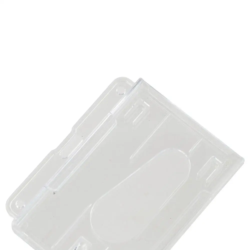 Transparent Work Card Holder Card Photo Card Package ID Card Cover Transparent Card Holder Protective Case Bus Card Holder