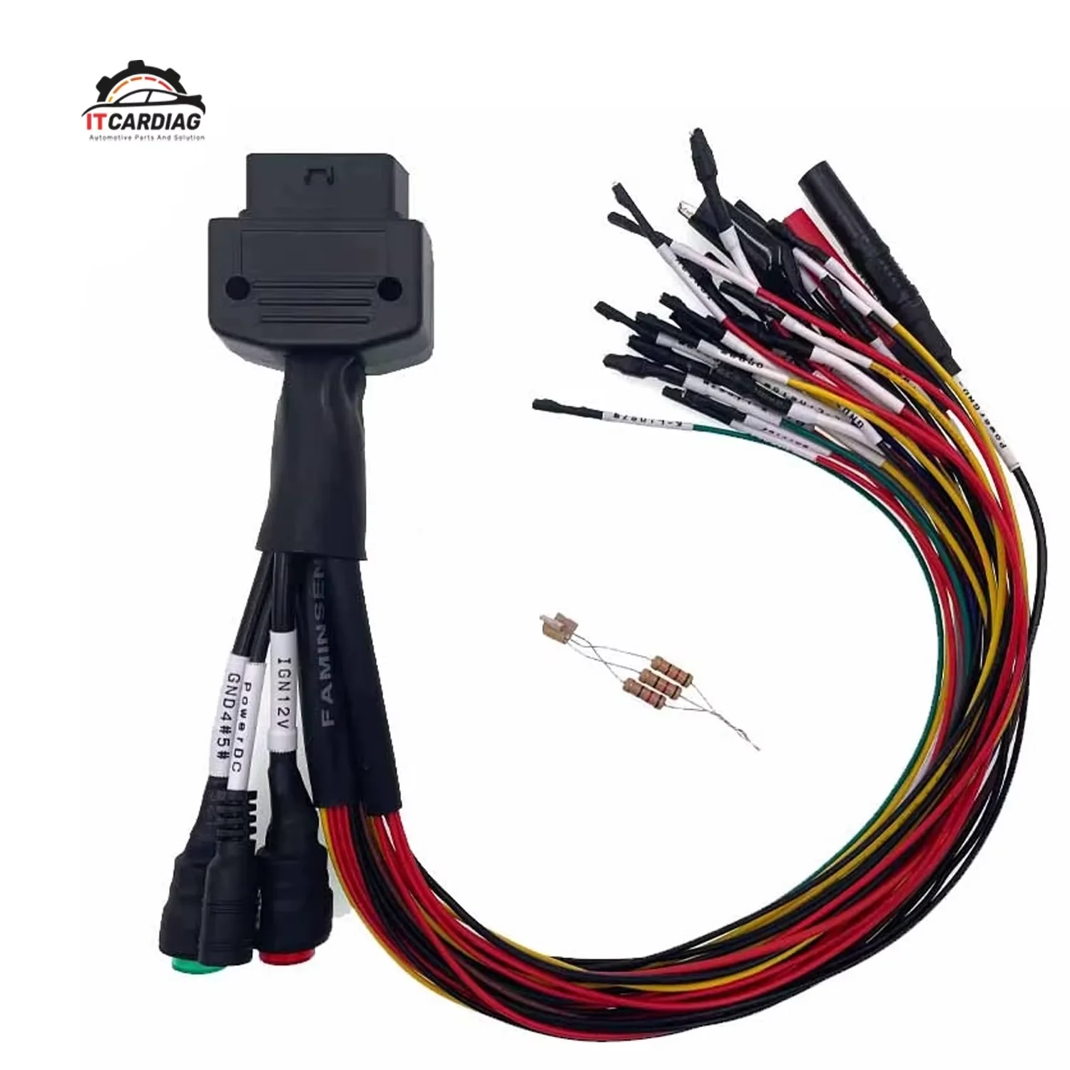 Breakout Tricore Cable Full Protocol OBD2 Jumper Cable for MPPS V18.12.3.8/Kess V2/Vident/Fgtech/Byshut/SM2 DisProg Bench Work