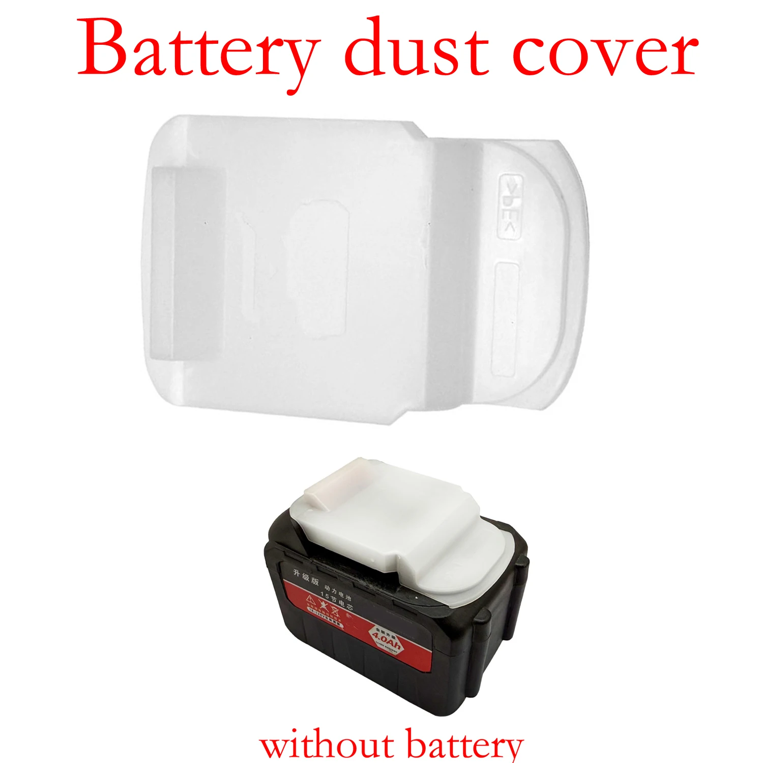 Dustproof Cap Battery Dust Cover Workshop Use Dust Protection Sturdy Plastic Easy Installation For BL1840 Green