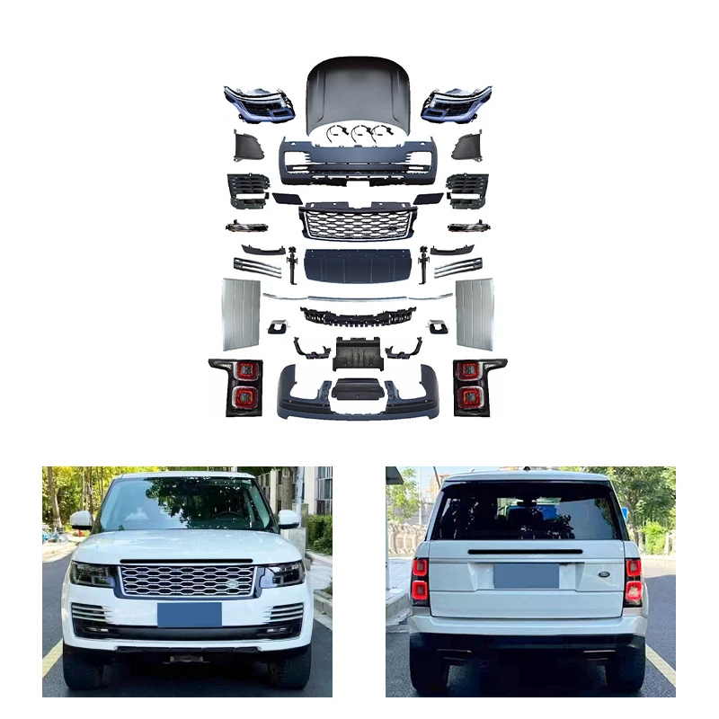 

2013-2017 Car Modification 2018-2022 Front Bumper Rear Bumper Body Kit for RR Executive Upgrade Original Car Model