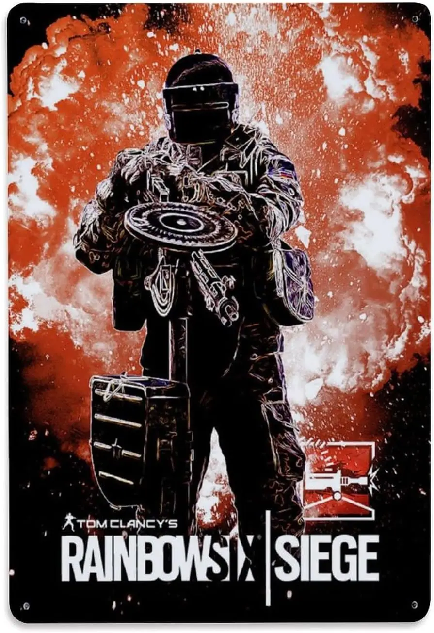 Vintage Siege Tachanka Aluminium Metal Tin Sign  Home Plaque Poster Bar Pub Wall Are Decor New-aluminum