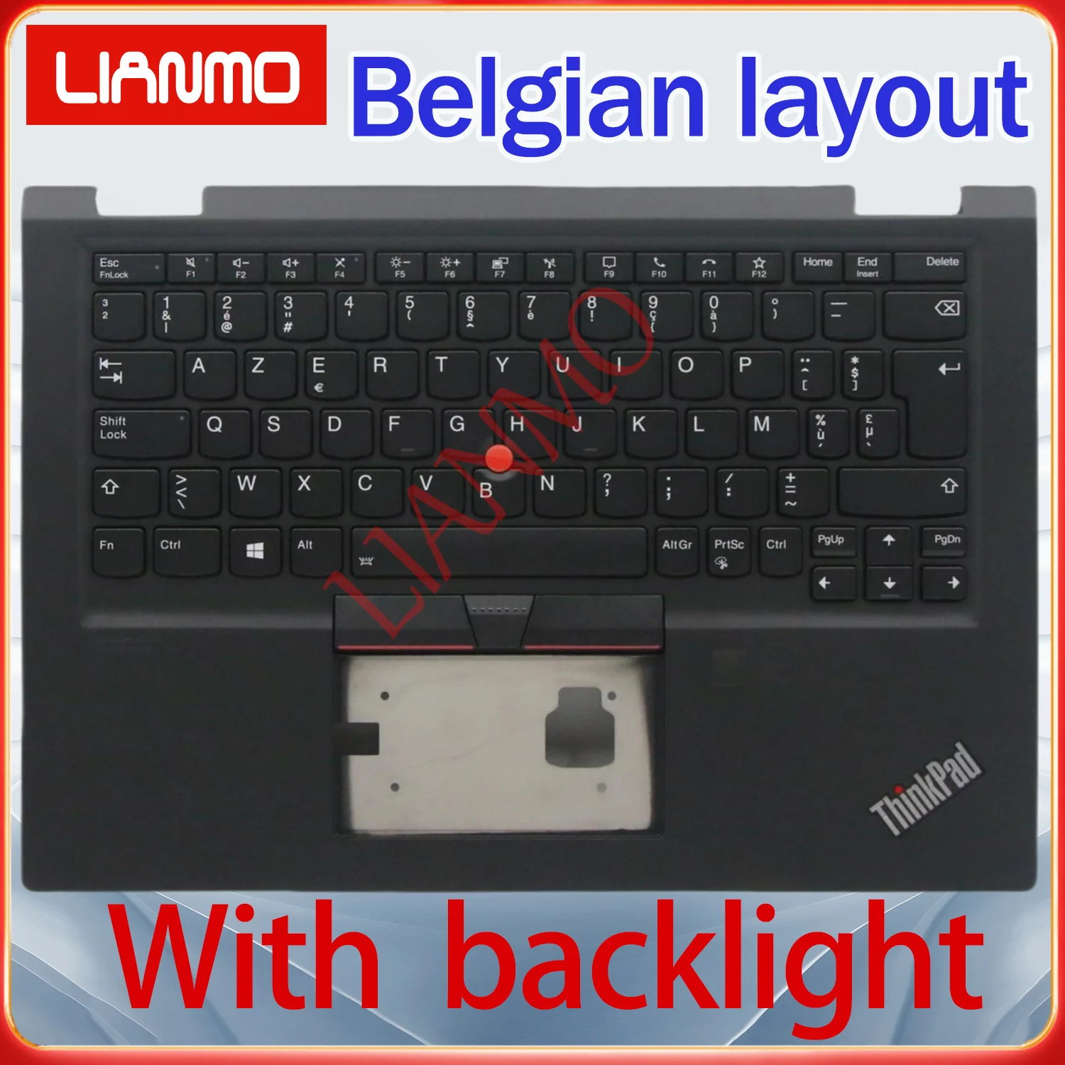 Arabic/Belgian/Bulgarian/Brazil/Switzerland/UK layout for Lenovo ThinkPad X390 Yoga/X395 Yoga/X13 Yoga Gen1 Backlit Keyboard