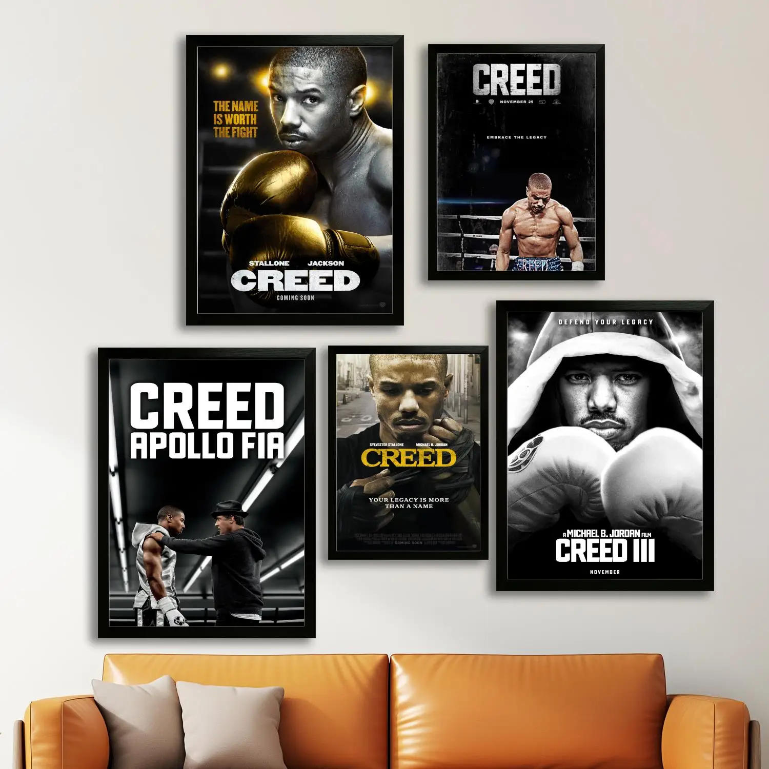 Creed III Creed II Canvas Art Poster and Wall Art, Picture Print, Modern Family Bedroom Decor,Decorative painting