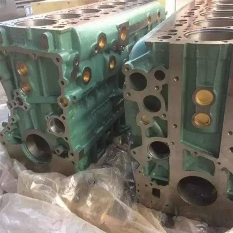 T12 Gas Engine Howo Engine Spare Parts WD615 EURO 2 Cylinder Block 61500010383 Assembly Wooden Box Customize 1 Pcs T/T