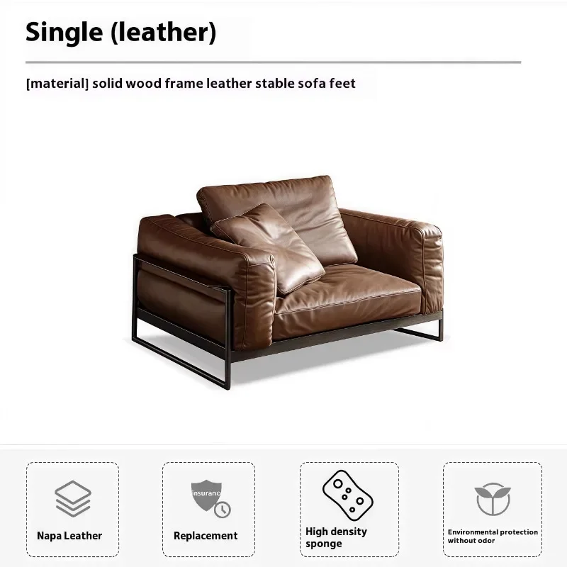 

Reclining Sectional Sofa Power Leather Couch Modern Living Room Luxury Modern Tufted Couches Boucle Cloud Sofa Office Furniture