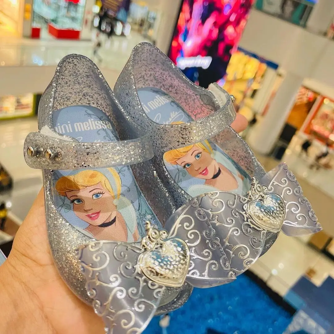 New Disney girls frozen mermaid princess cute Sandals shoes non-slip soft bottom sports shoes for girl gift