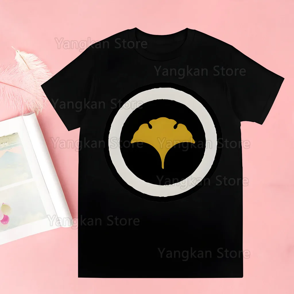 T-shirt casual Ghost of Yotei T-shirt leggermente elasticizzata con stampa a maniche corte e girocollo da donna