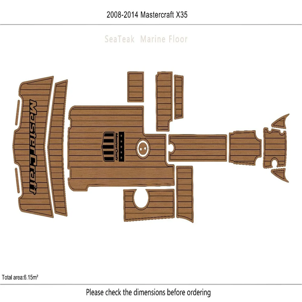 

2008-2014 Mastercraft X35 кабина плавательная платформа 6 мм EVA искусственный тиковый пол SeaDek маринемат Gatorstep стильный самоклеящийся