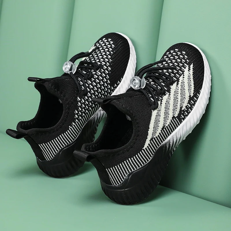 

Childrens Sneakers Mesh Breathable Summer Luxury Design Sports Shoes Flat Casual School Training Running Shoes for Kids