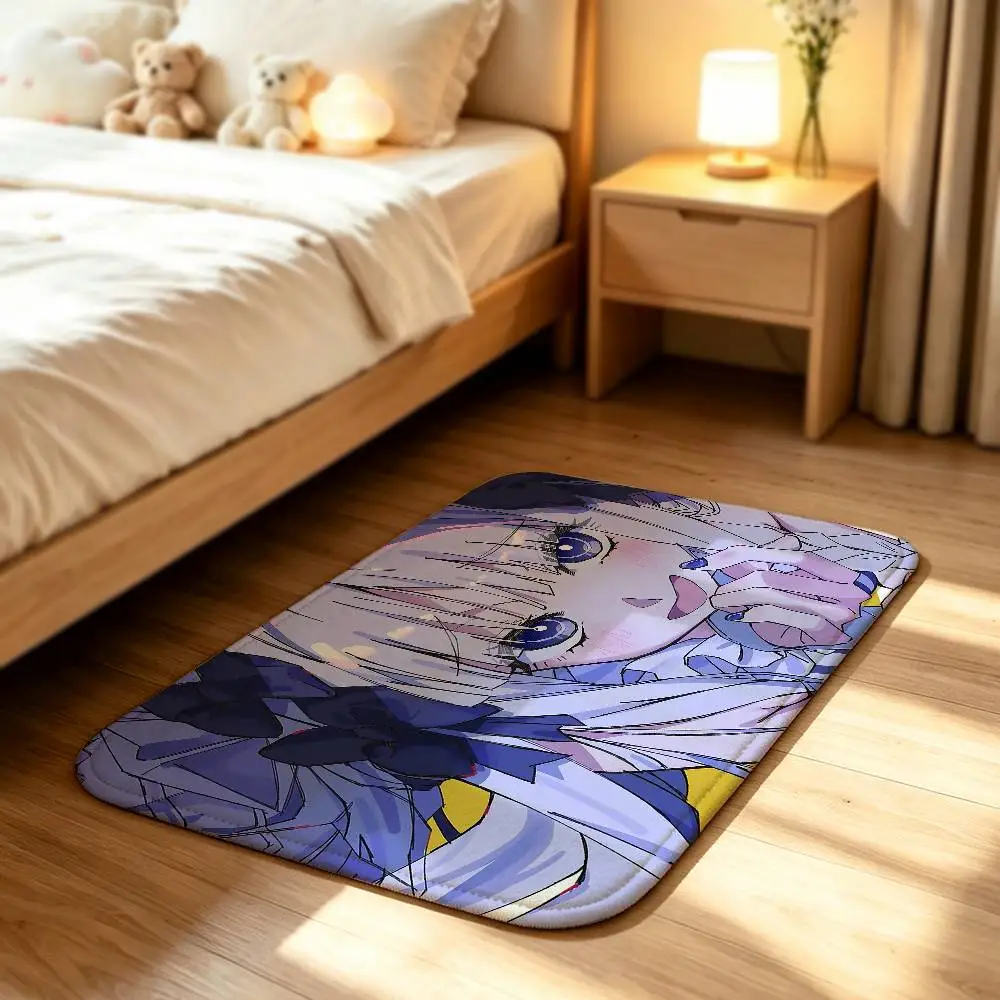Fate S-Strange P-Prelati Fake Soft Comfortable Short Plush Rug Carpet mat Anti‑Slip Floor Mat Machine Washable Home Decor