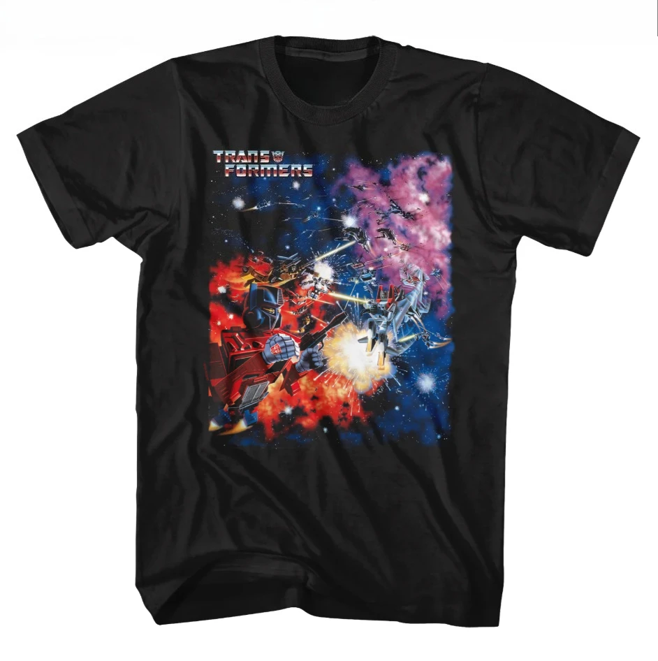 New Transformers peripheral printing men's and women's short-sleeved Y2K street loose and comfortable T-shirt lovers