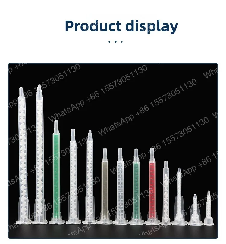 1000PCS static mixing tube/mixing nozzle/AB glue/AB glue cartridge/mixing hose/AB glue needle nozzle/high precision adaptation