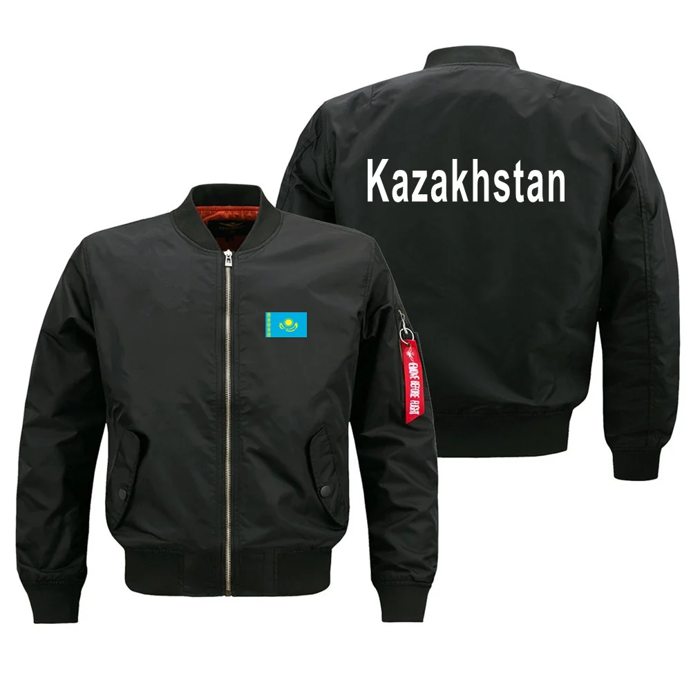 

Funny Kazakhstan Military Flight Aviation Men Ma1 Bomber Jacket Outdoor Windproof Man Baseball Coats