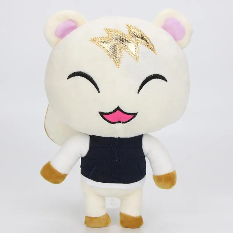 Animal Forest Friendship Association's 25cm Plush Toy Rikka Xishi Huimei Ling Xiaorun Jack Small Animal Plush Toy Judy Meiling