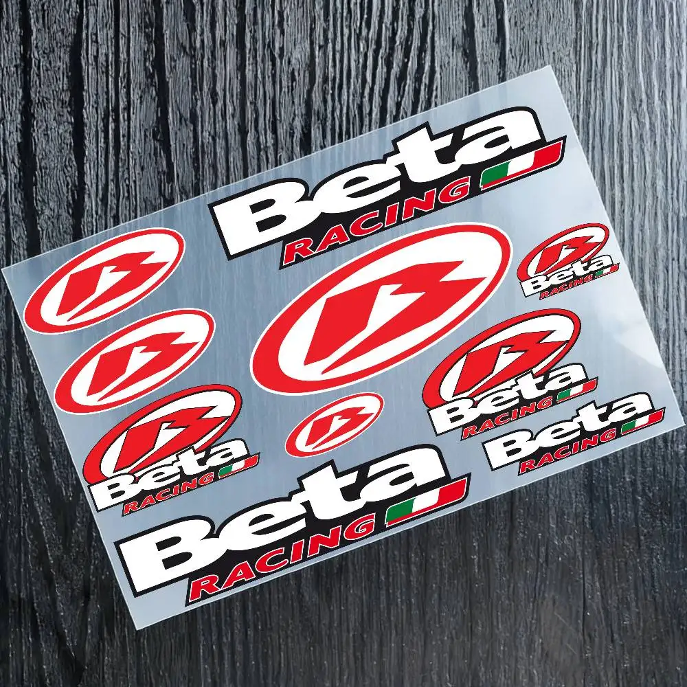 Stickers Moto Sticker Auto Body Bumper Windows Motorcycle Laptop Walls Vinyl Decal Car Tuning Accessories For B-Beta Racing
