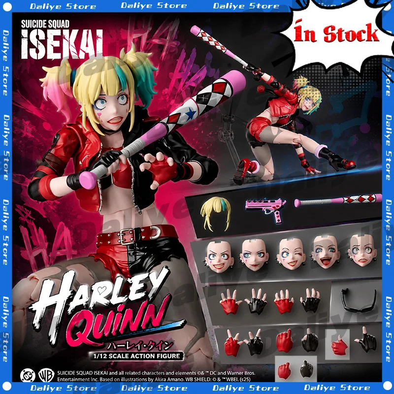 Chinese Domestic Movie Amazing Yamaguchi The Suicide Squad Harley Quinn Articulated Collectible Action Figure Model Toys