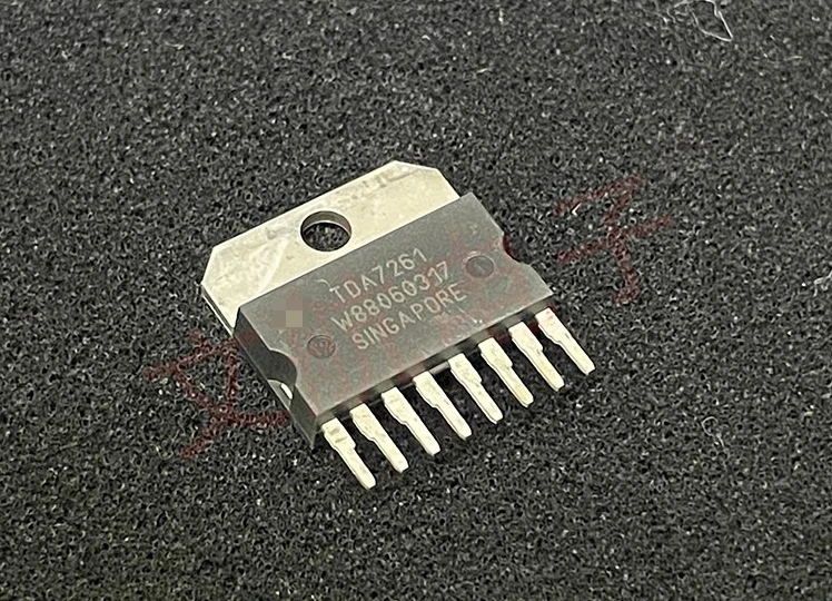 2PCS Brand New Original TDA7261 Packaged ZIP-8 Audio Power Amplifier IC Chip