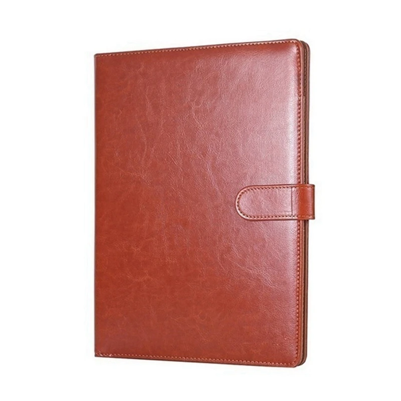 A4 Leather Folder Multifunctional Business Contract Folder With Notes Business Stationery Folder