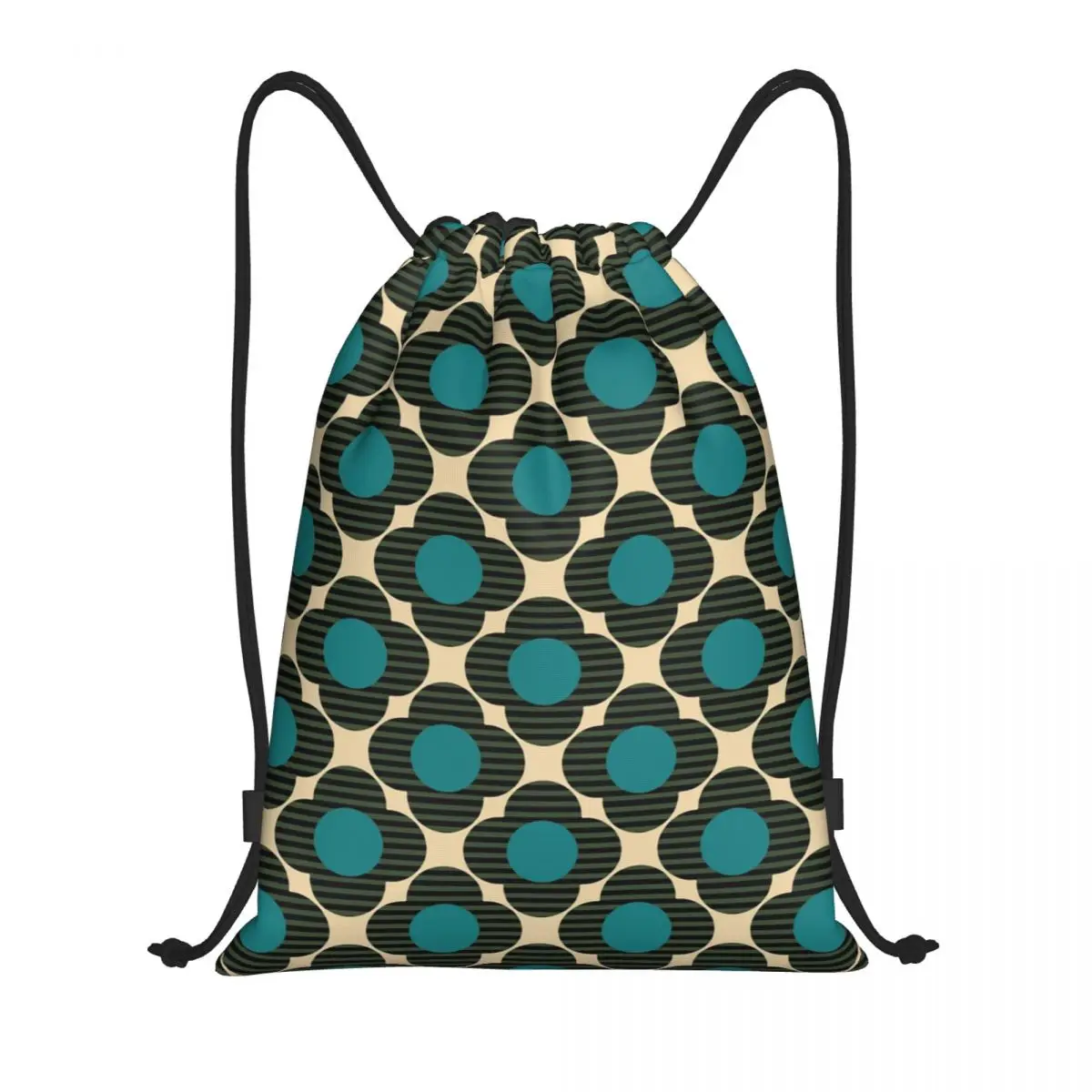 Orla Kiely Flower Stem Drawstring Bag Men Women Portable Sports Gym Sackpack Scandinavian Flowers Training Backpacks