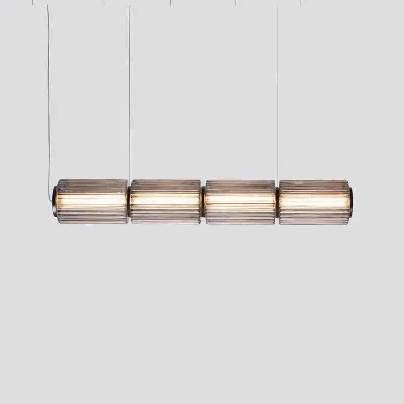 Light luxury living room decorative floor lamp Nordic minimalist bedroom dining room model room art glass lamp