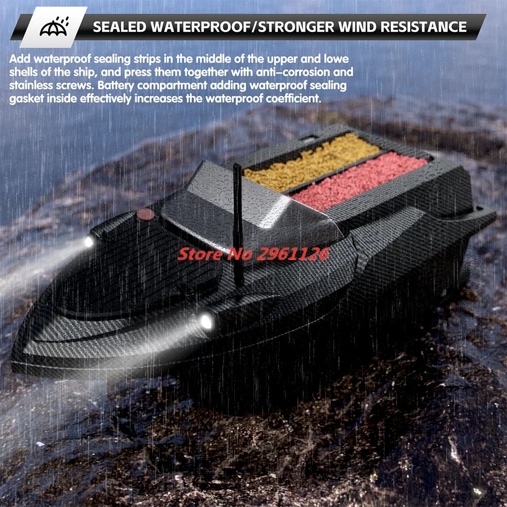 12 فولت 180 نقطة نظام تحديد المواقع قارب طعم سمك GPS السيارات العودة قارب الطعم 3 كجم 800 متر صياد السمك الطيار الآلي المعاوضة RC الصيد الطعم عش قارب