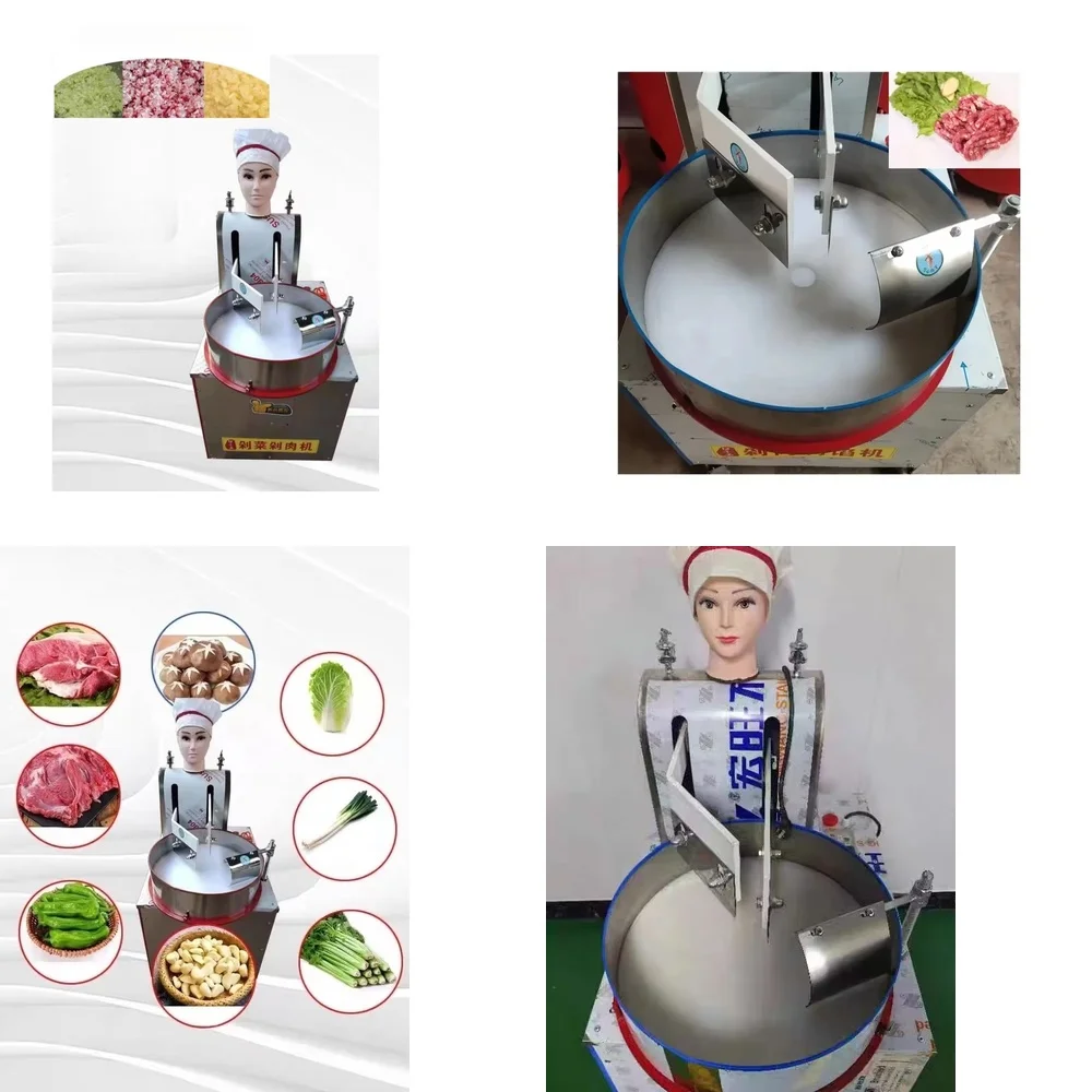 

Ручной измельчитель мяса для полностью автоматической машины для измельчения мяса и овощей, кухонный комбайн, мясорубка, слайсер, измельчитель кубиками